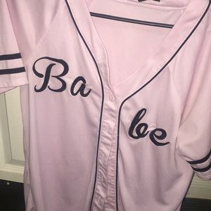 babe jersey from forever 21 💕